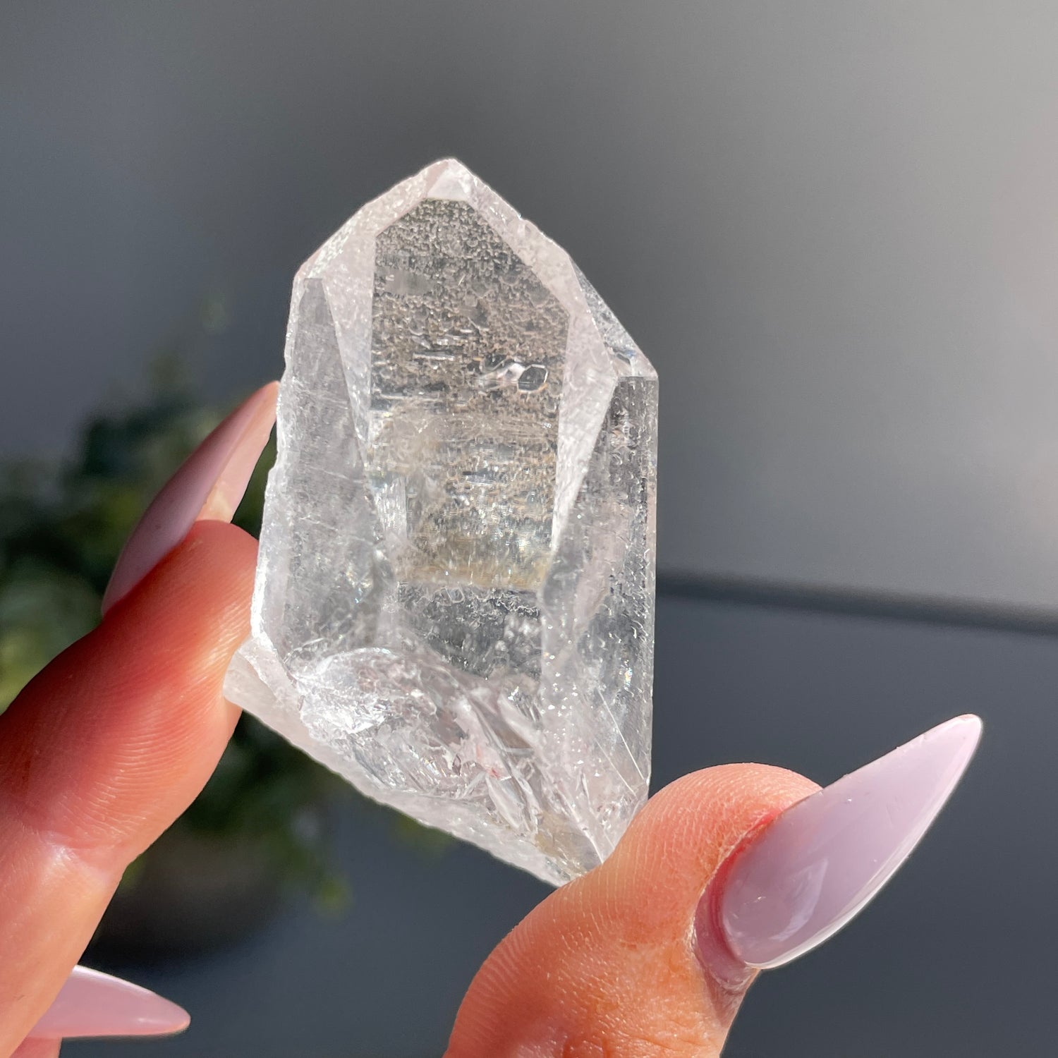 Lemurian Quartz Cluster 42g