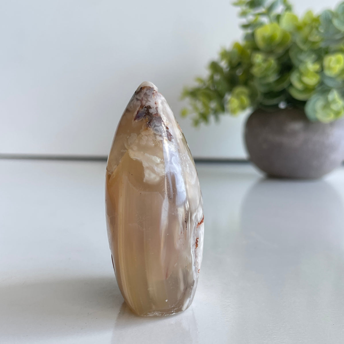 Flower Agate Flame 6.5cm