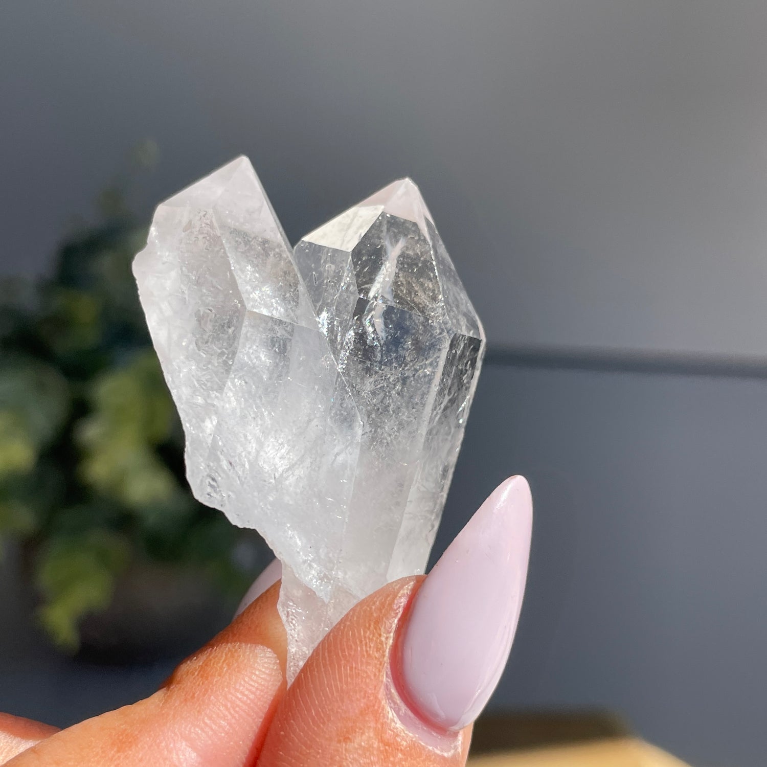 Lemurian Quartz Cluster 26g