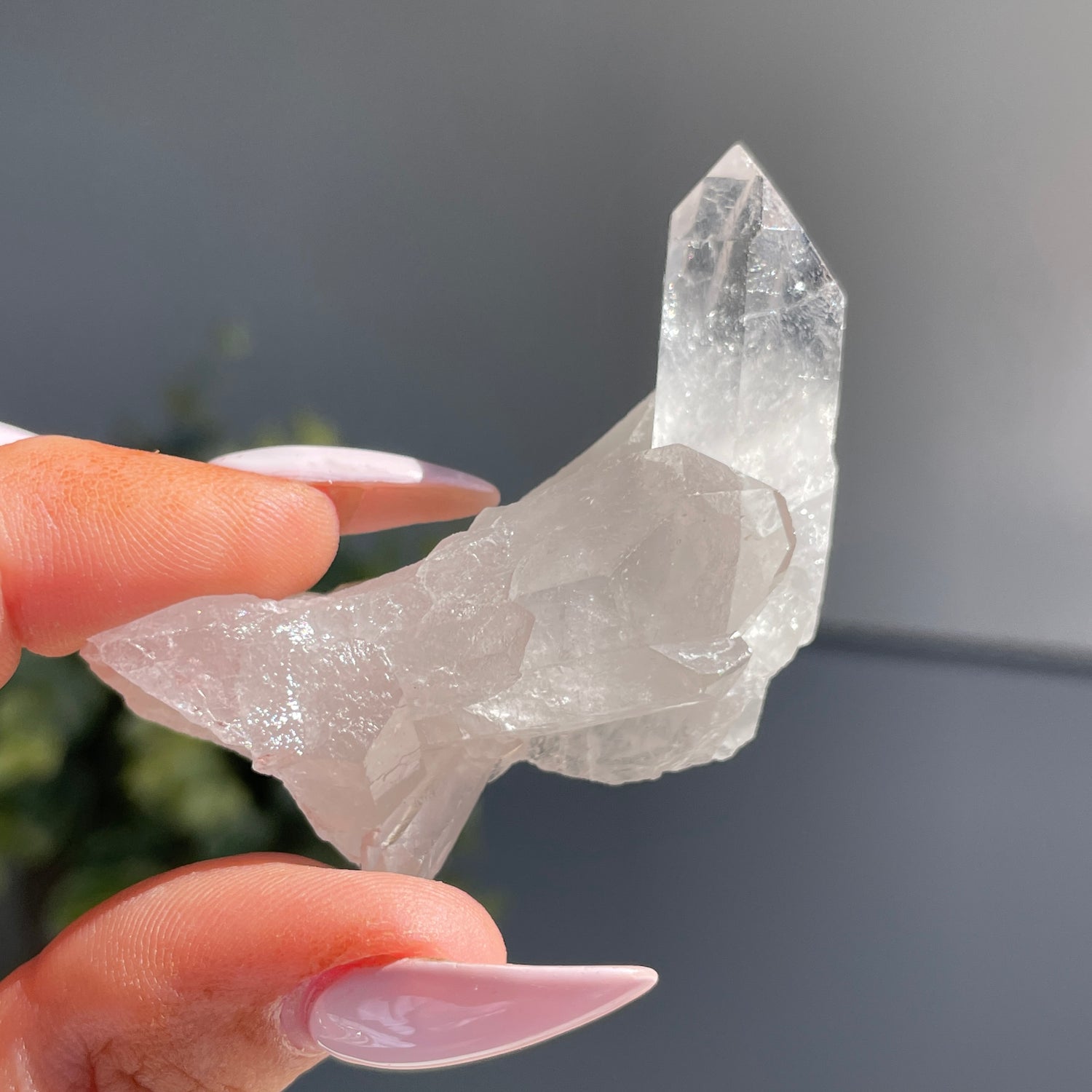 Lemurian Quartz Cluster 26g