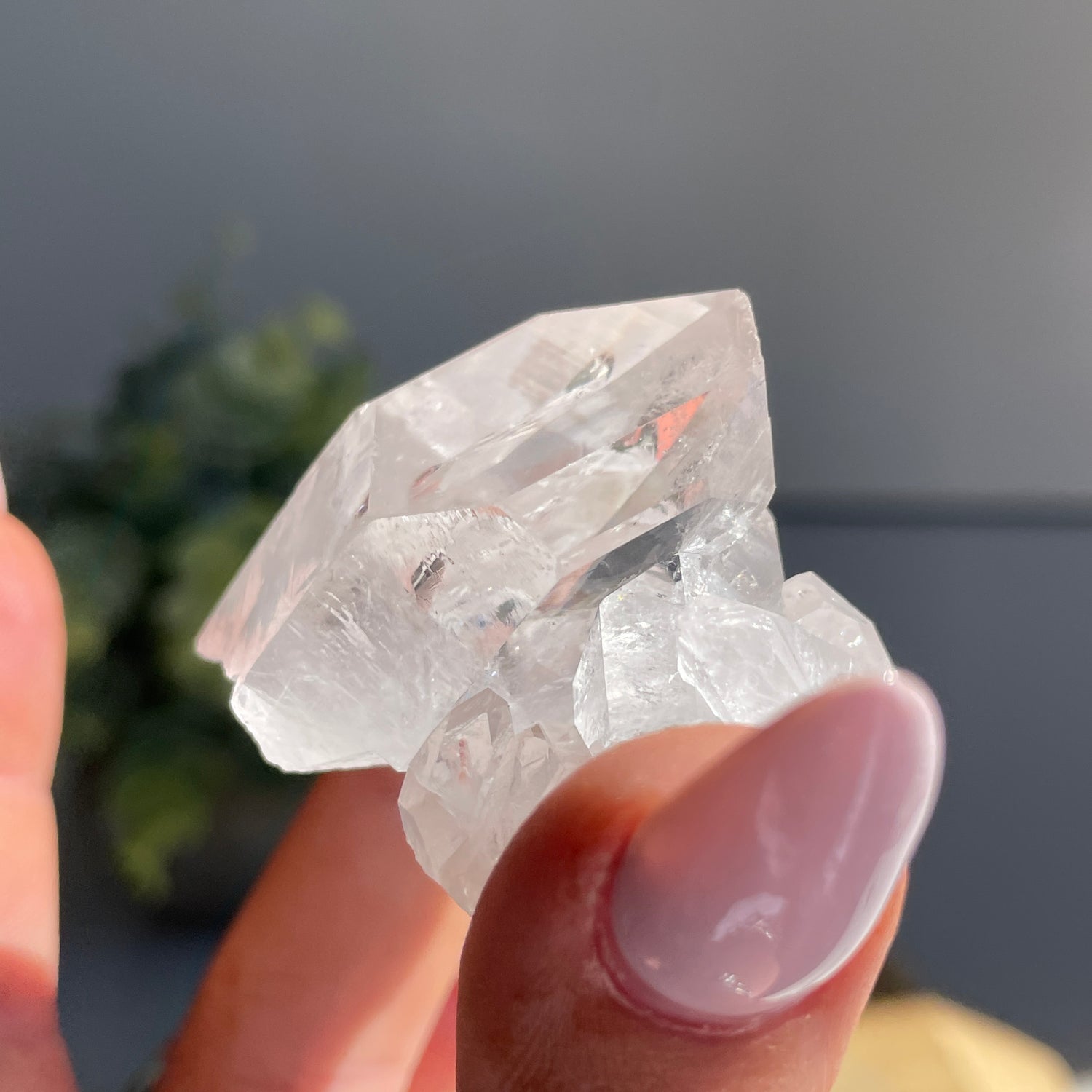 Lemurian Quartz Cluster 44g