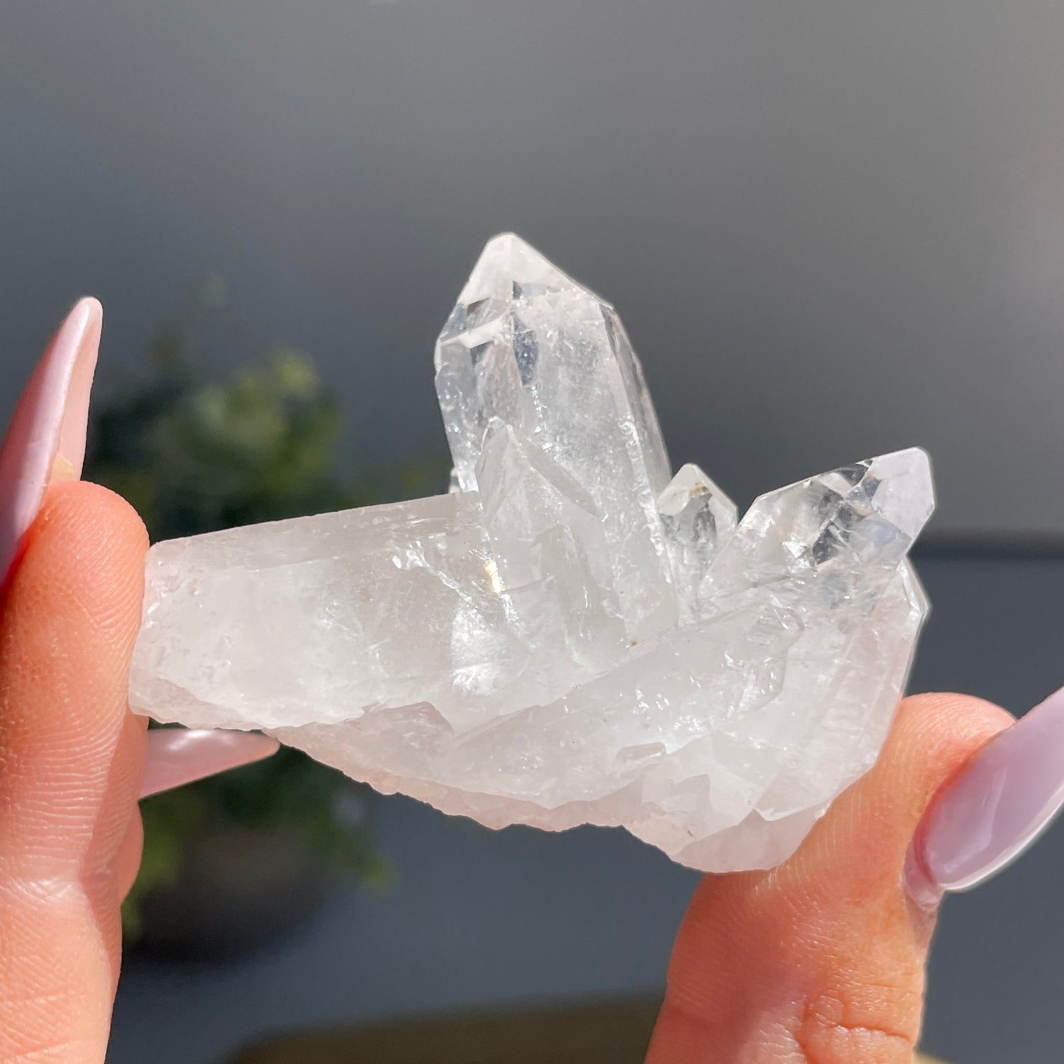 Lemurian Quartz Cluster 36g