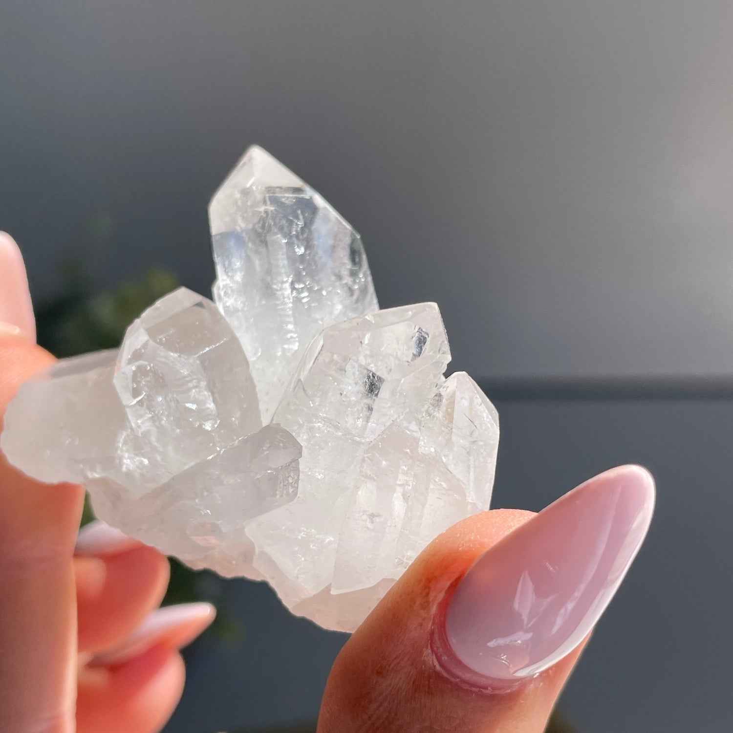 Lemurian Quartz Cluster 36g