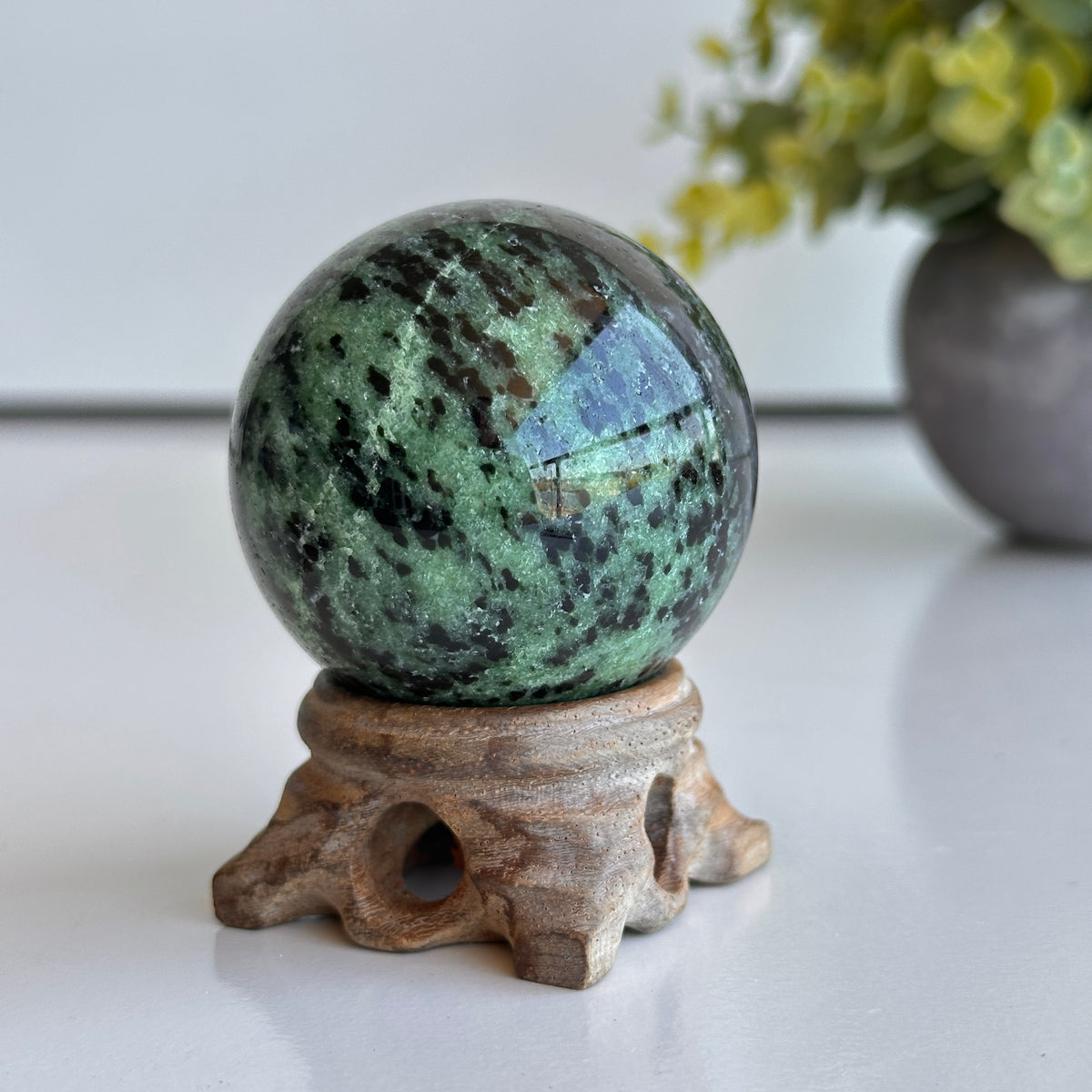 Ruby In Zoisite Sphere 5cm