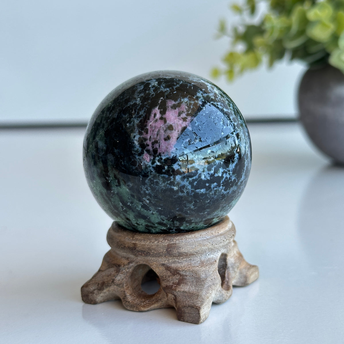 Ruby In Zoisite Sphere 5cm