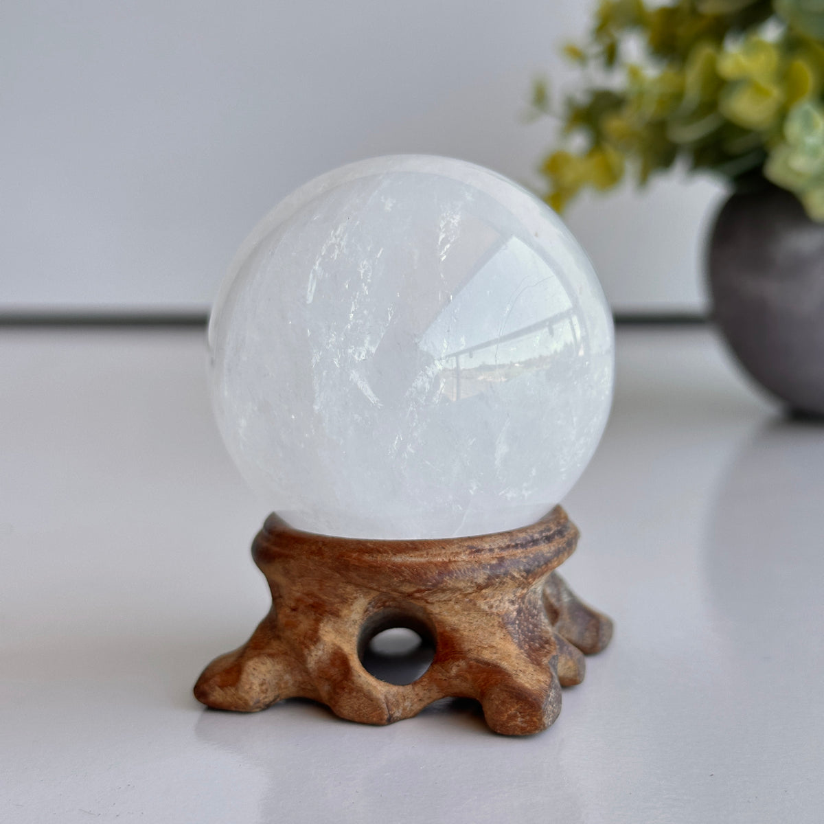 Clear Quartz Sphere 5.3cm
