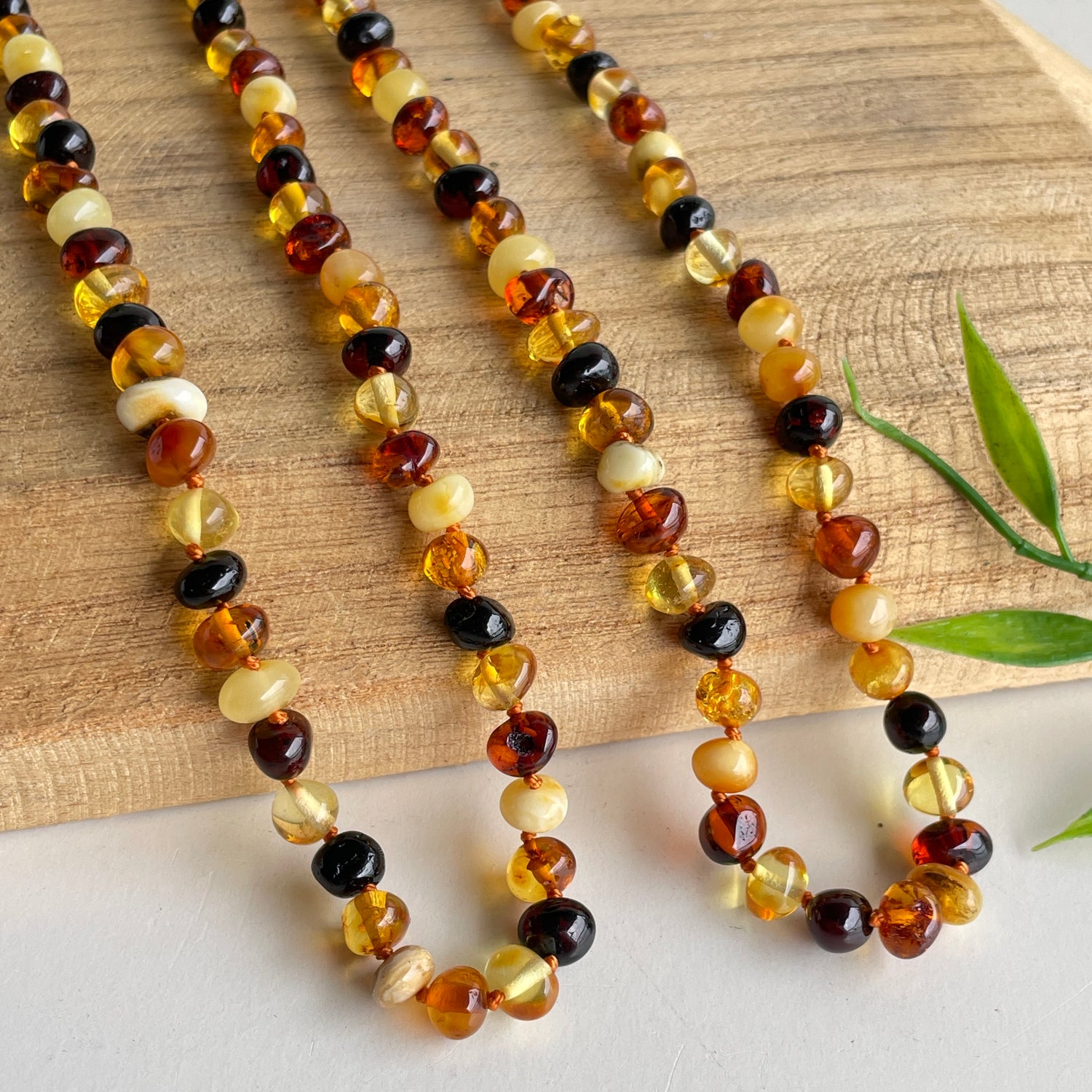 Mixed Amber Necklace