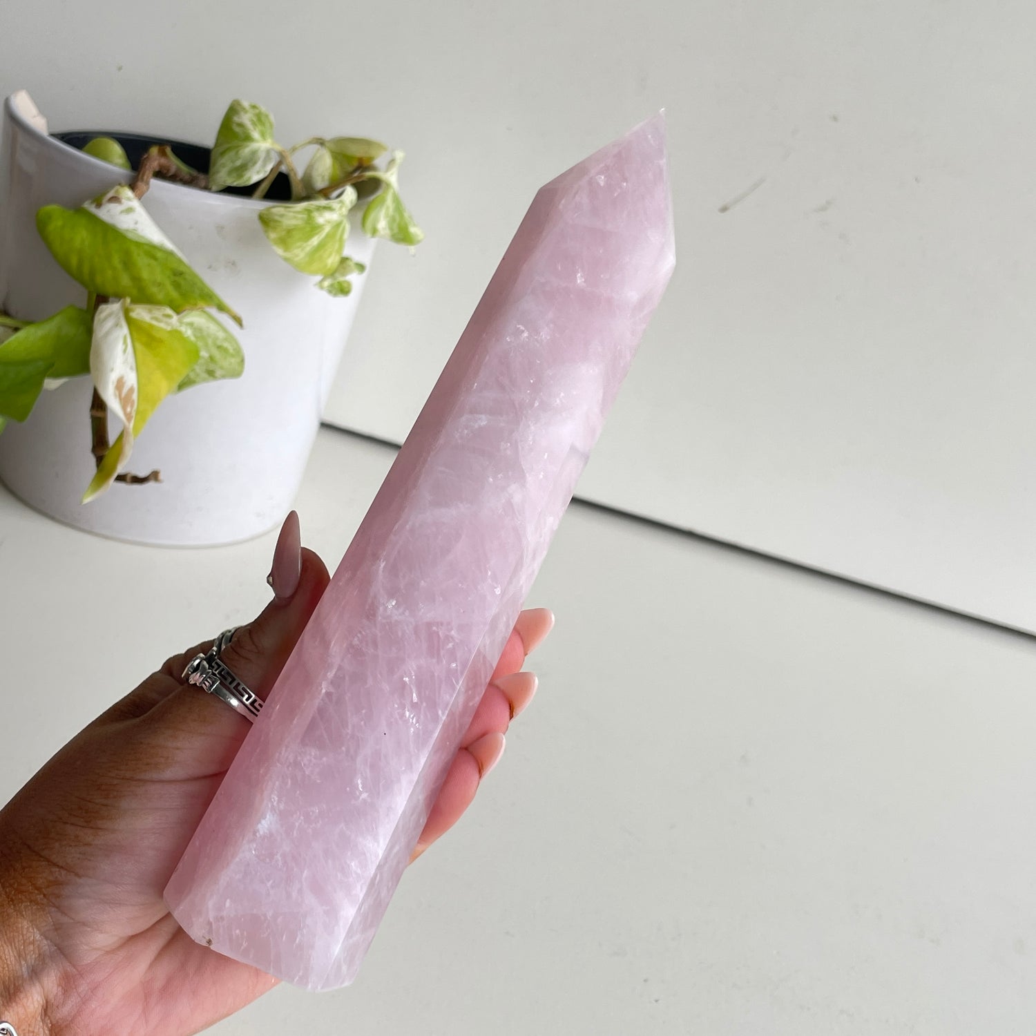 Rose Quartz Generator 19.7cm