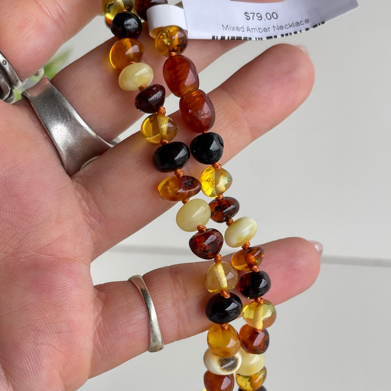 Mixed Amber Necklace