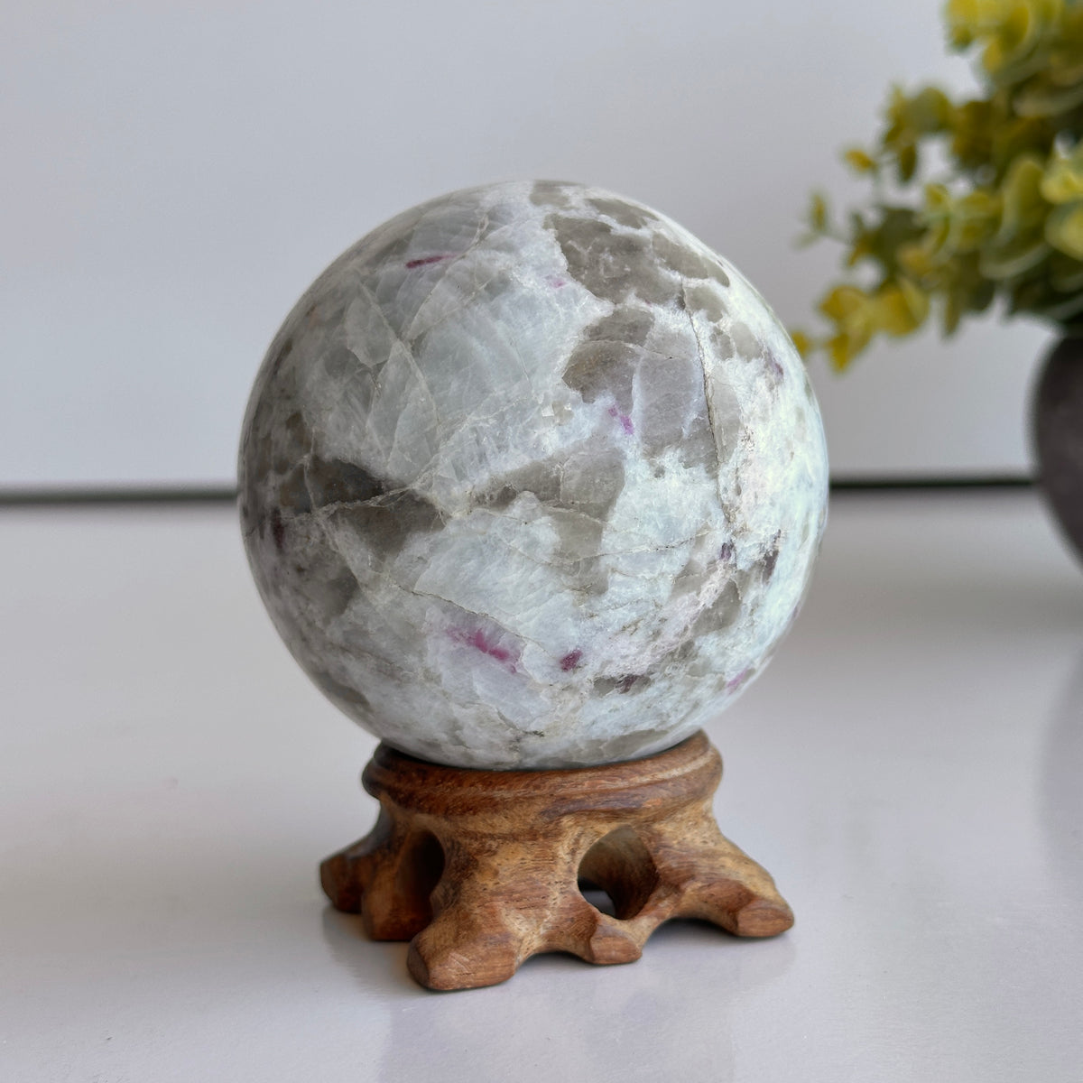 Pink Tourmaline Sphere 7cm