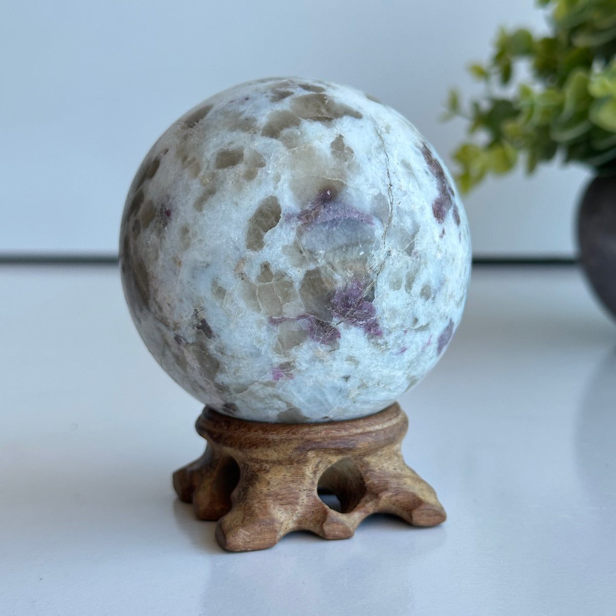 Pink Tourmaline Sphere 7cm