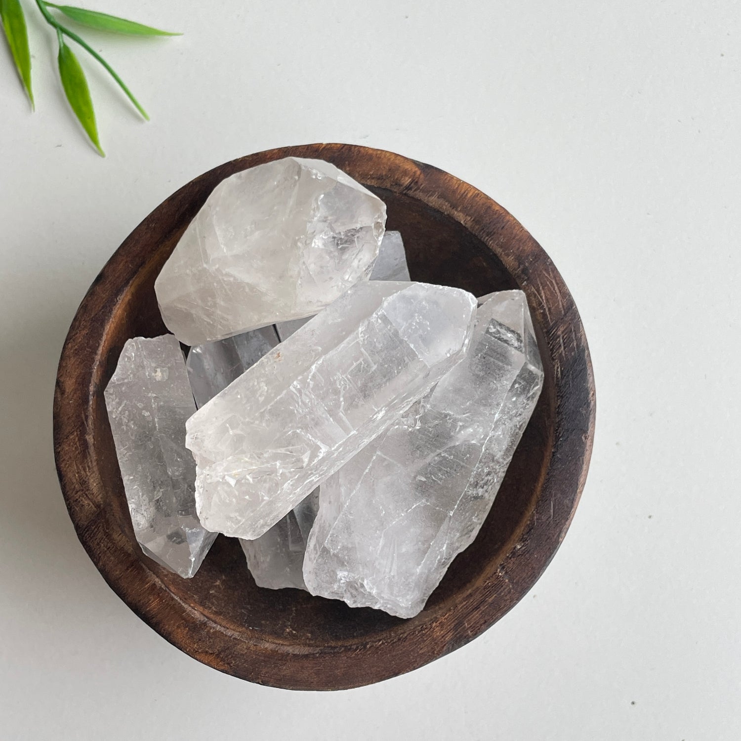 Clear Quartz Lge Point