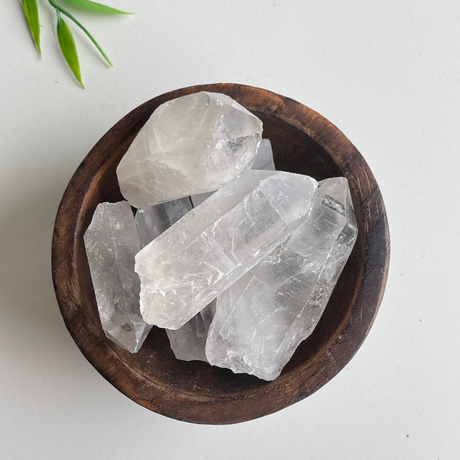 Clear Quartz Lge Point