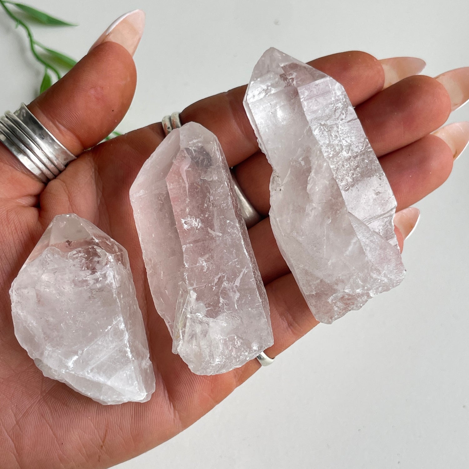 Clear Quartz Lge Point