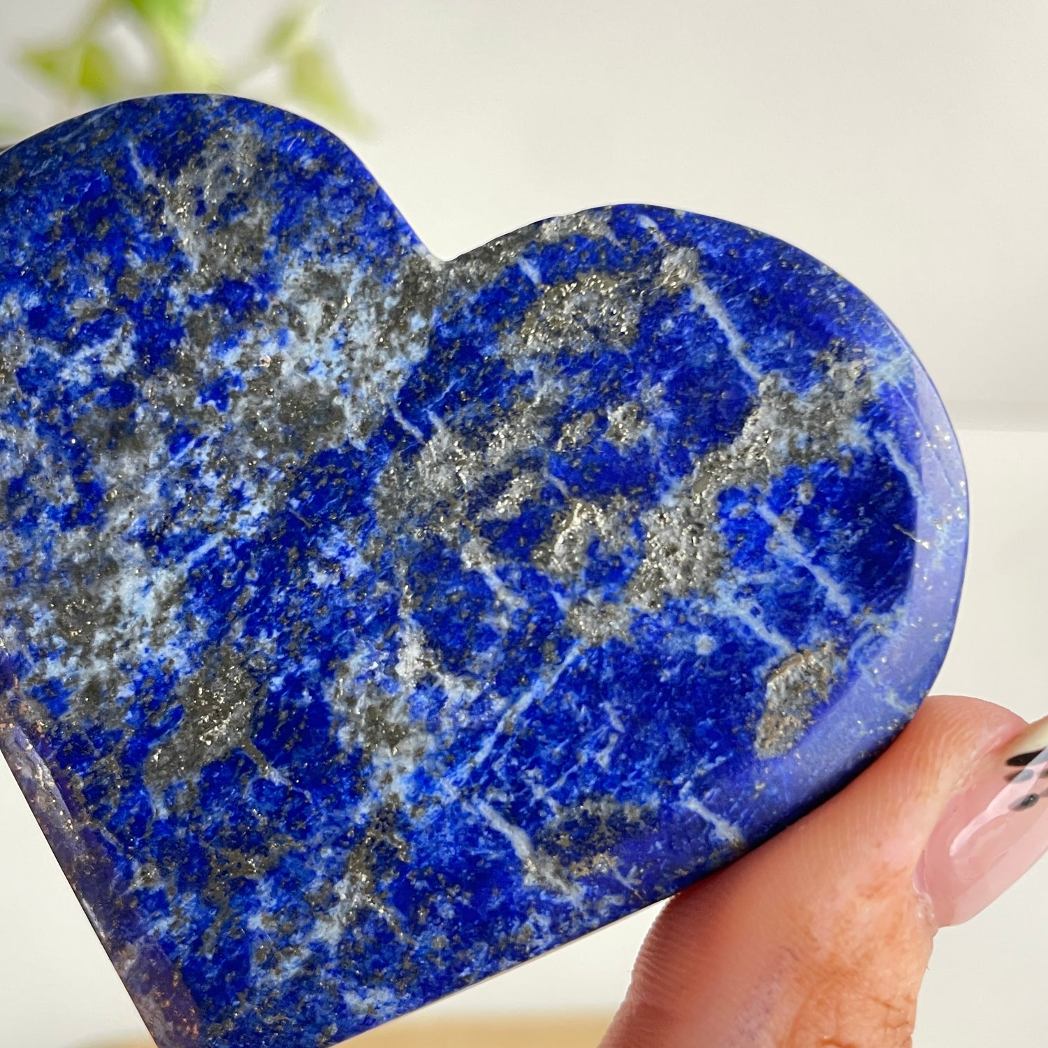 Lapis Lazuli Heart 7.1cm