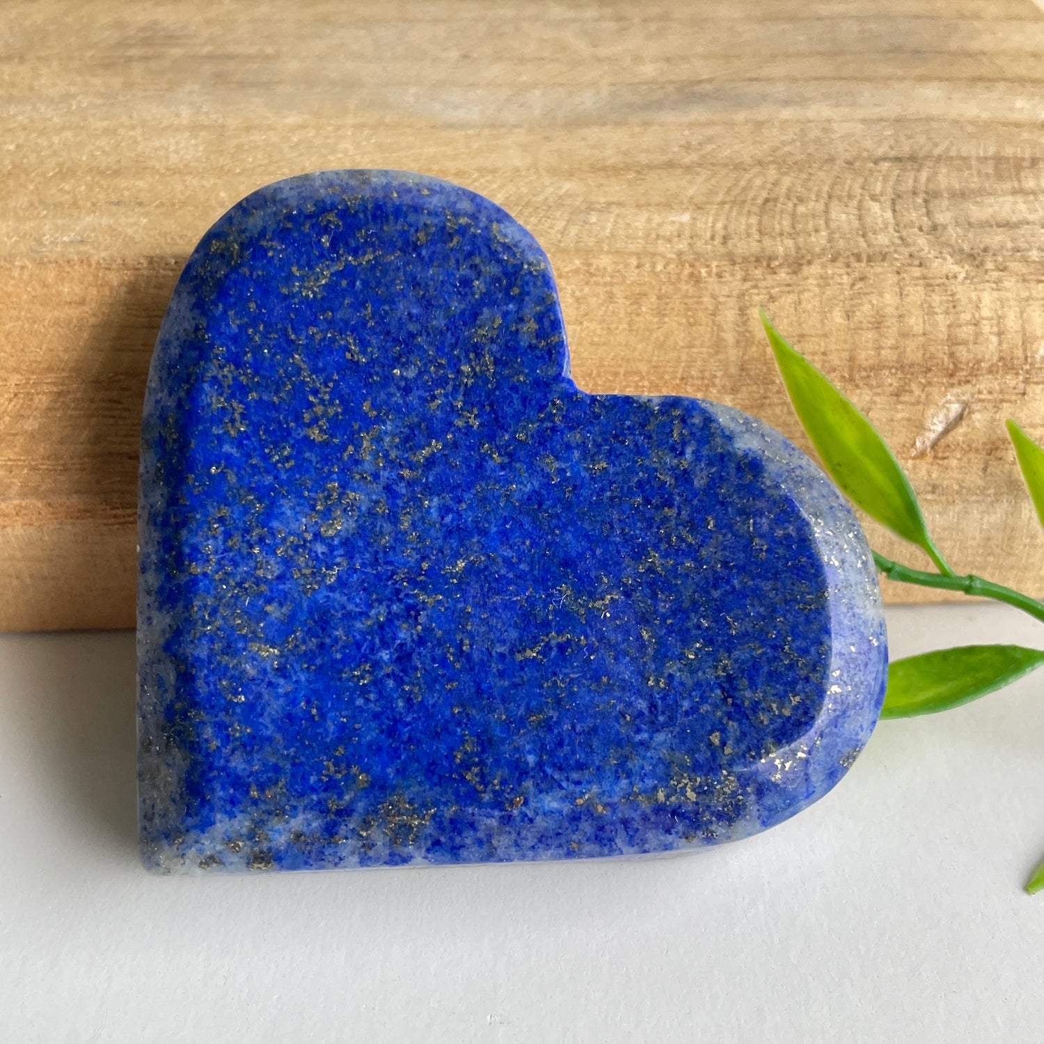 Lapis Lazuli Heart 7.4cm