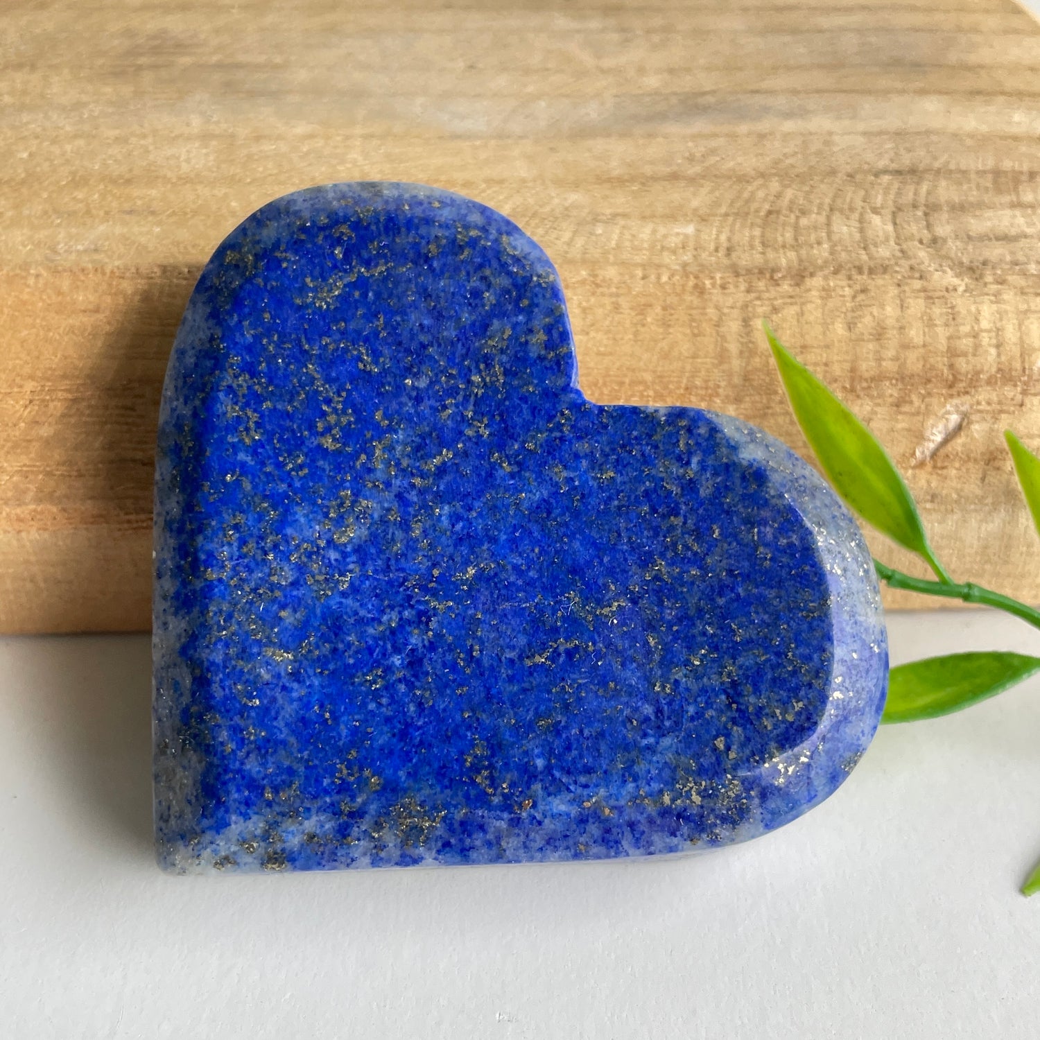 Lapis Lazuli Heart 7.4cm