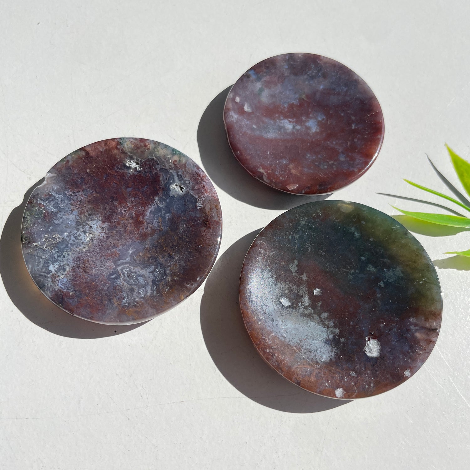 Moss Agate  Bowl Assorted