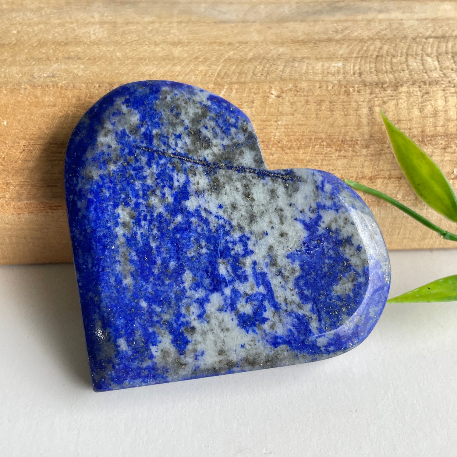 Lapis Lazuli Heart 6.6cm
