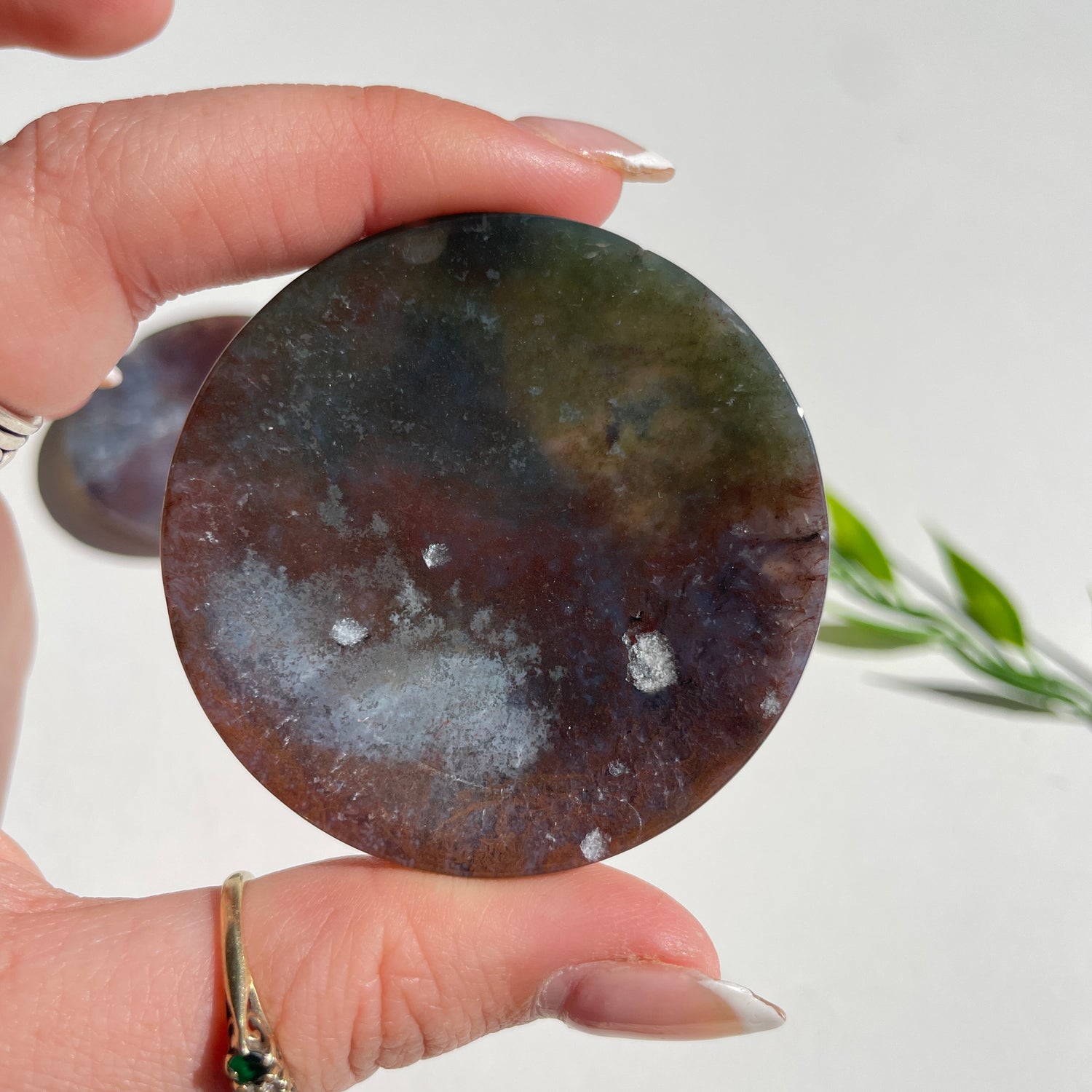 Moss Agate  Bowl Assorted