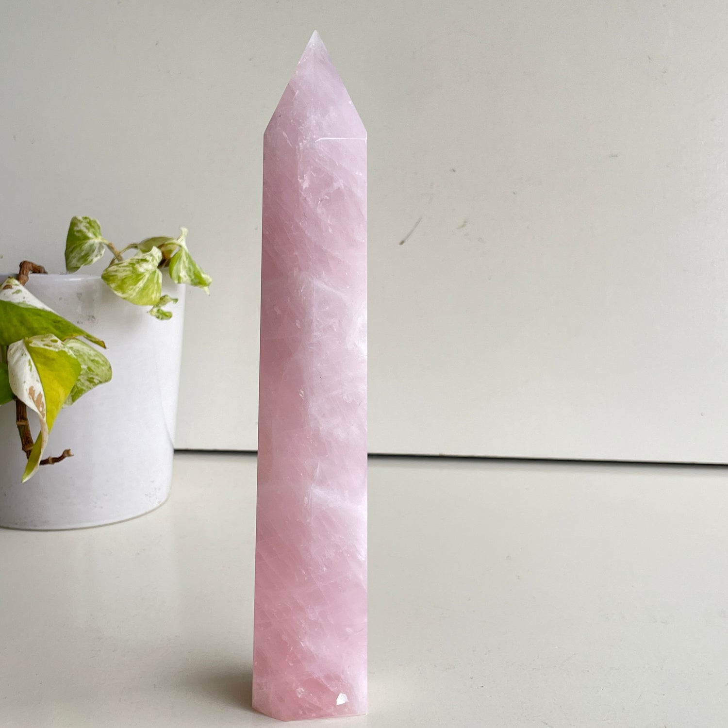 Rose Quartz Generator 25.4cm