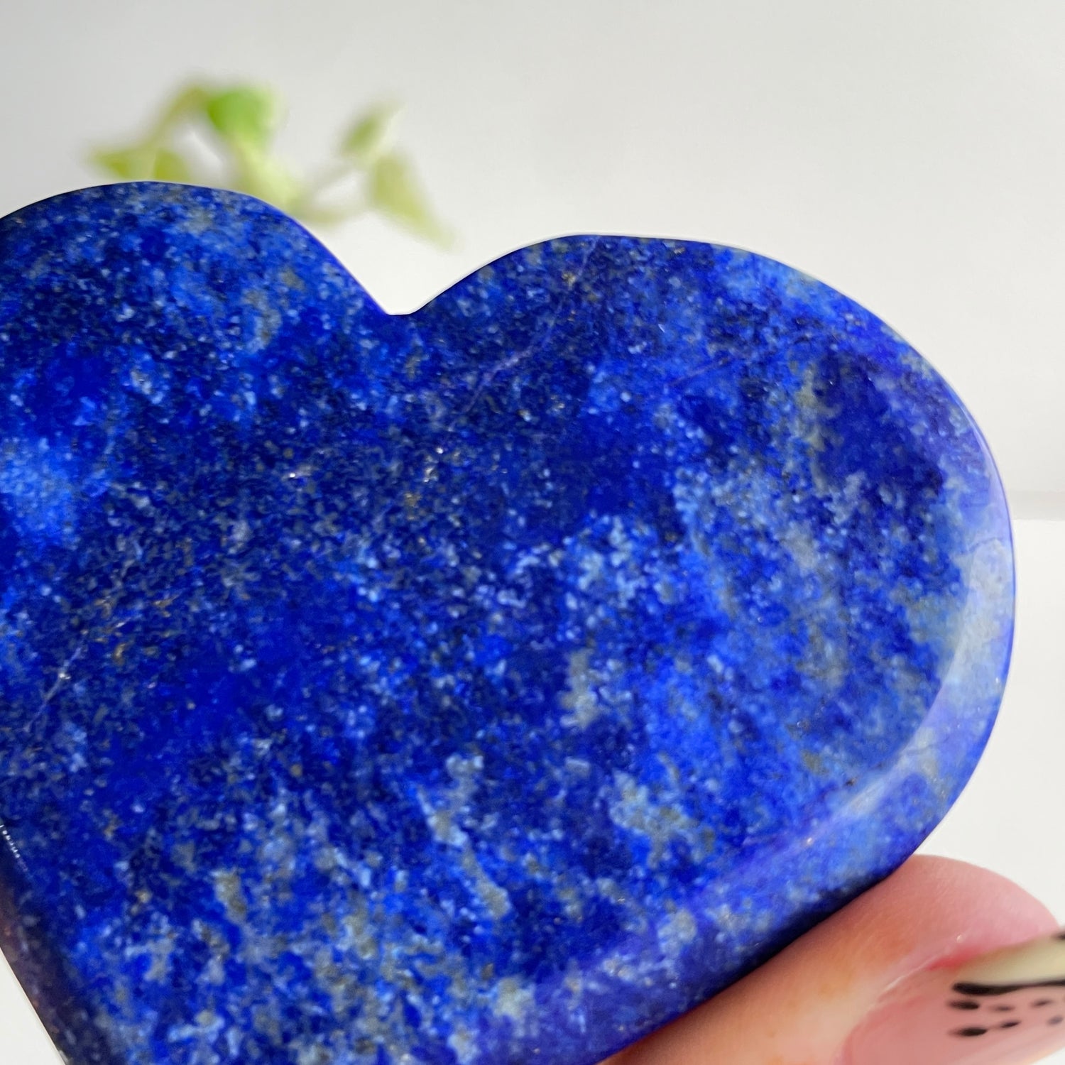 Lapis Lazuli Heart 7.5cm