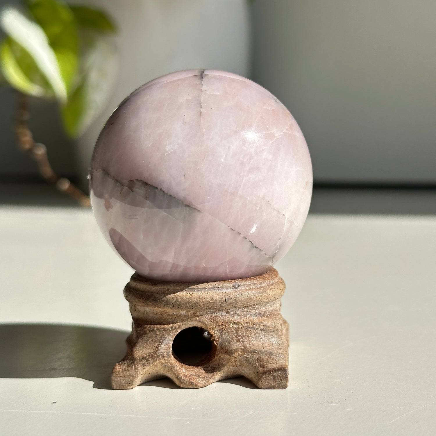 Kunzite Sphere 5.4cm