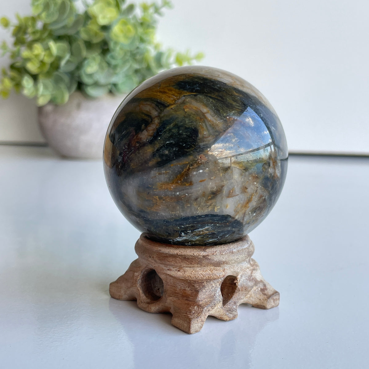 Pietersite Sphere 5.9cm