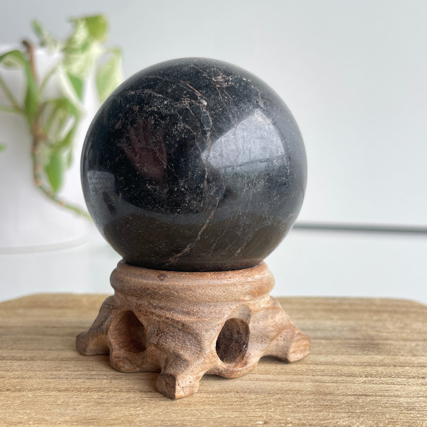 Black Tourmaline Sphere 5.5cm
