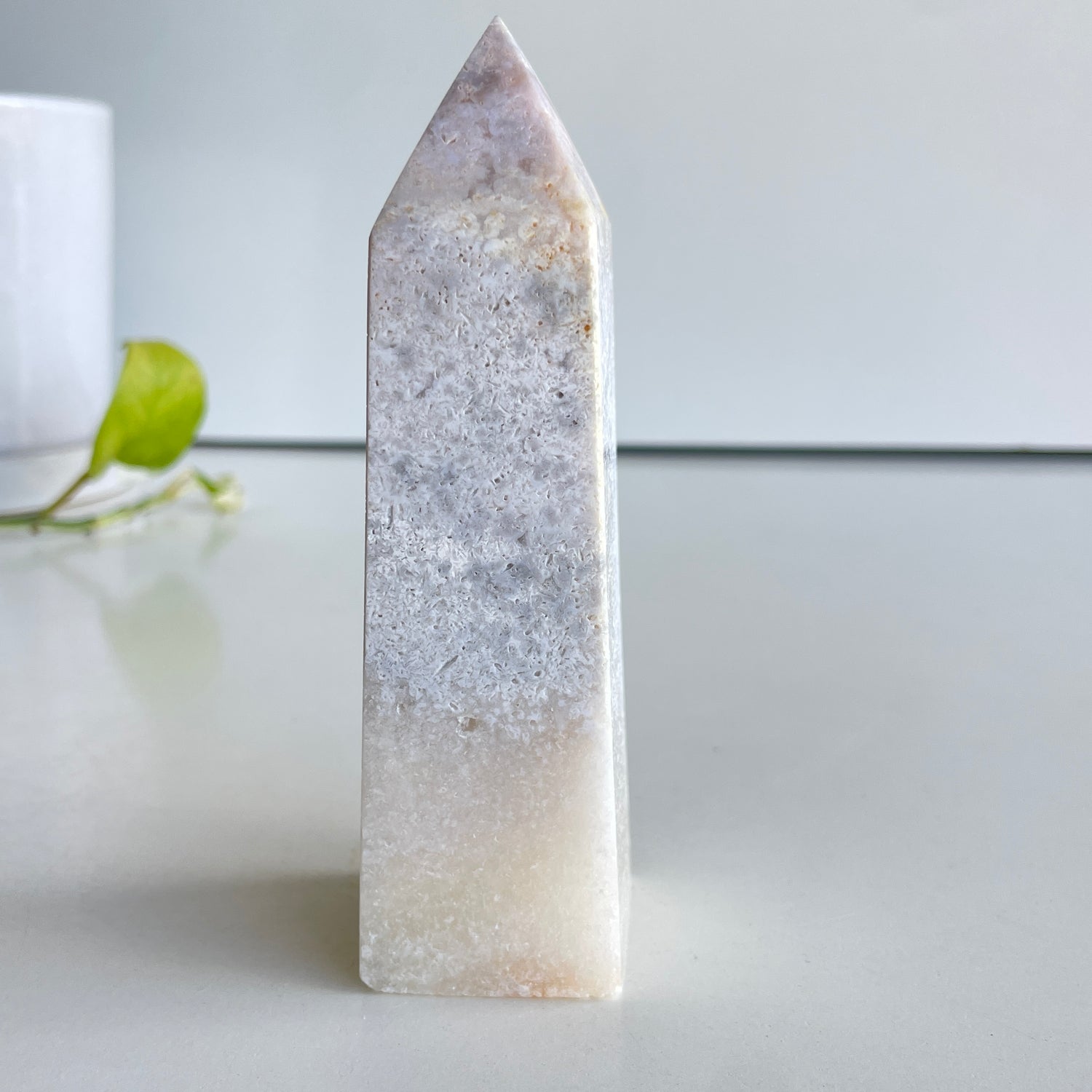 Pink Amethyst Obelisk 13.6cm