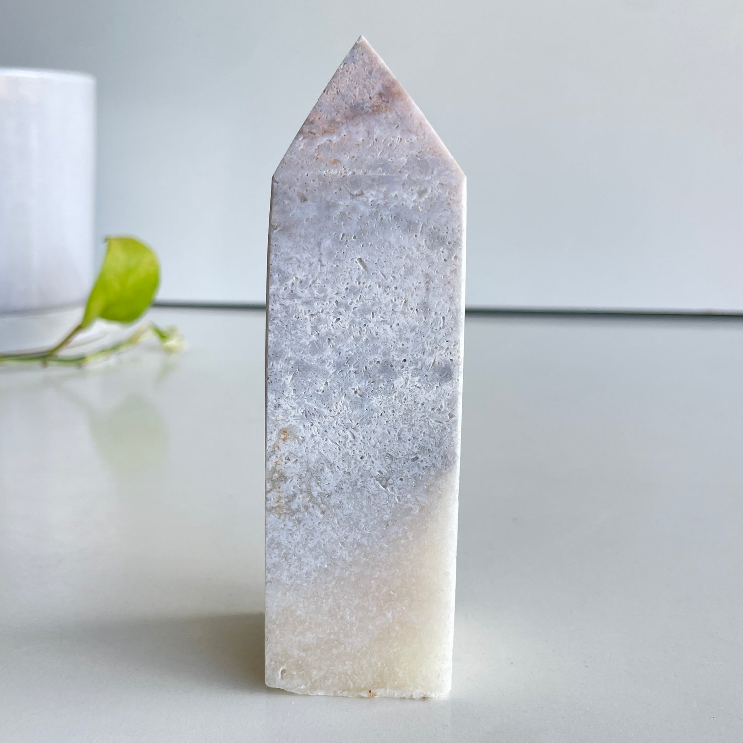 Pink Amethyst Obelisk 13.6cm