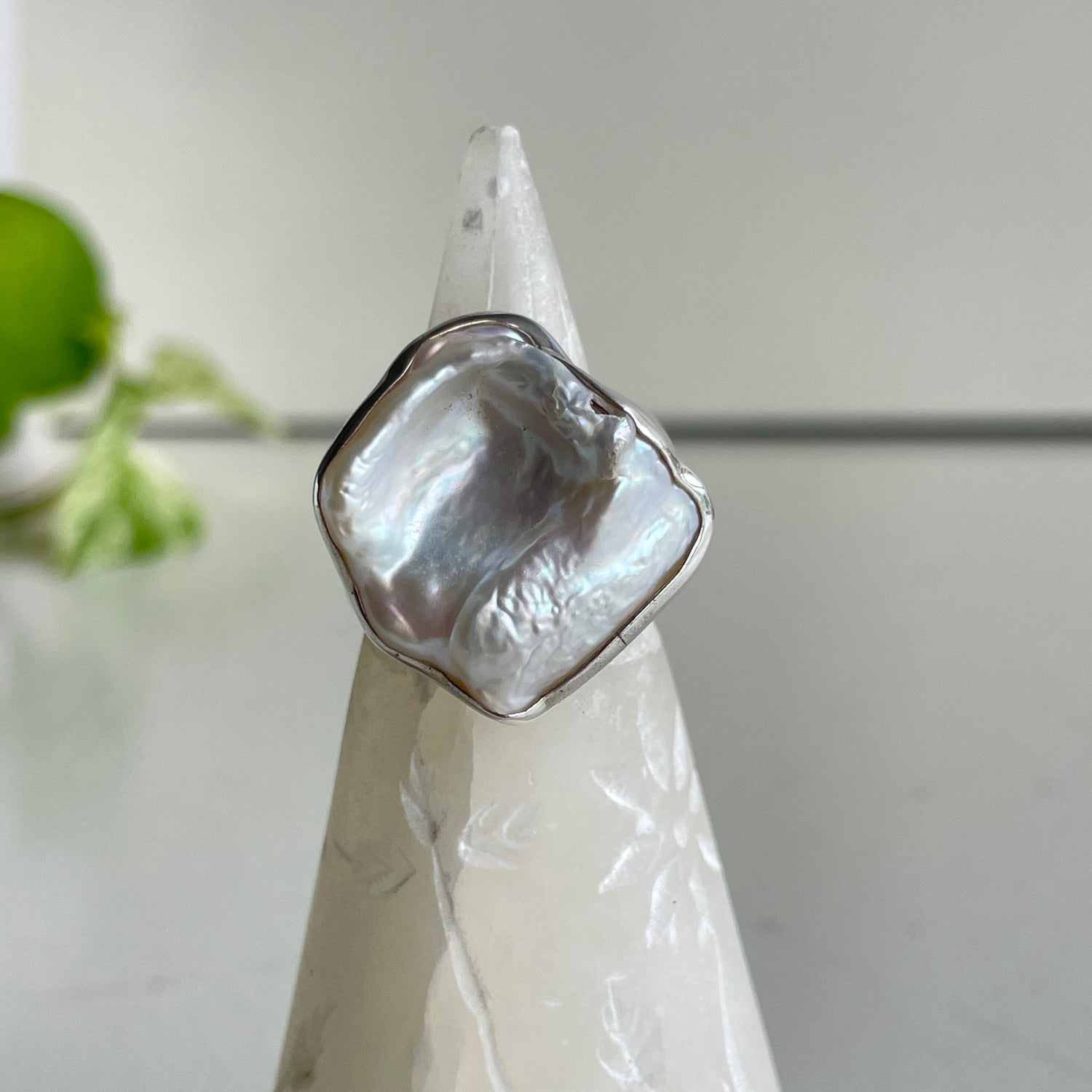Keishi Pearl Ring Sz9.5