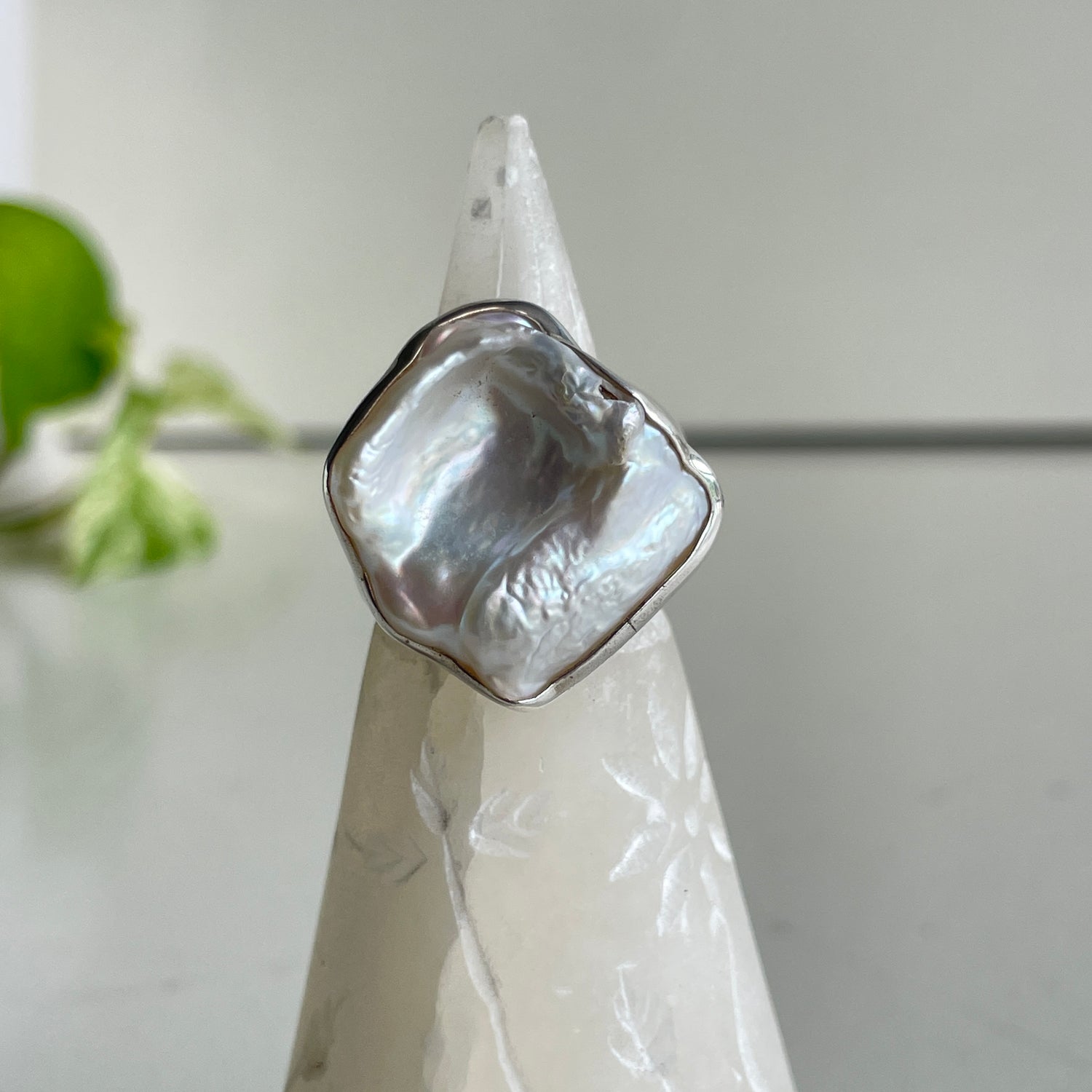Keishi Pearl Ring Sz9.5