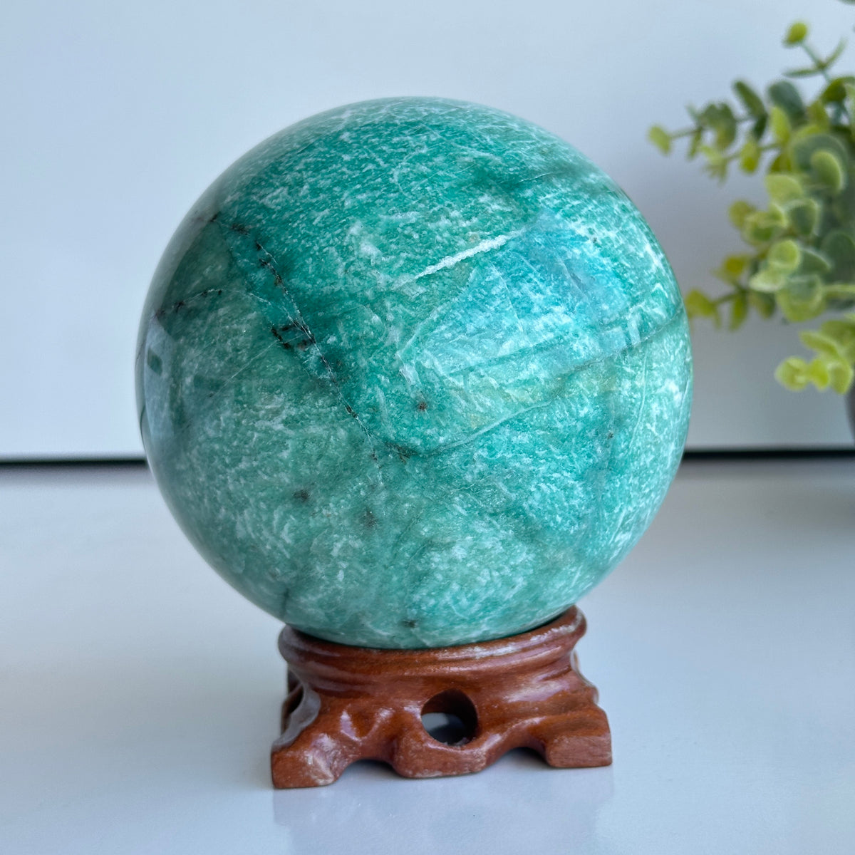 Amazonite Sphere 11.1cm