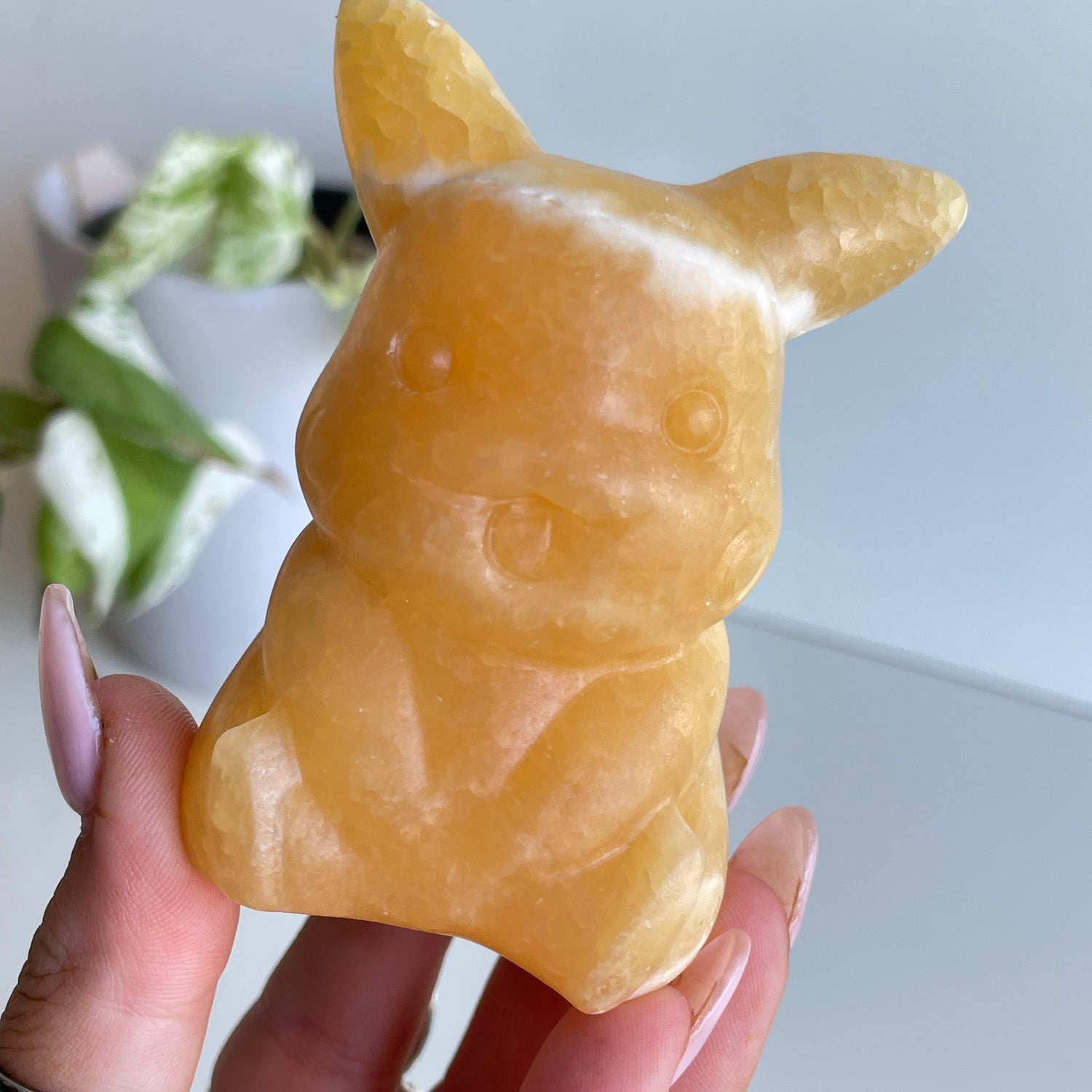 Orange Calcite Pikachu