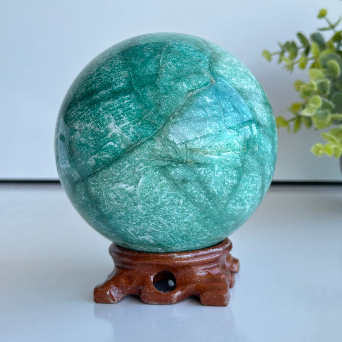 Amazonite Sphere 11.1cm