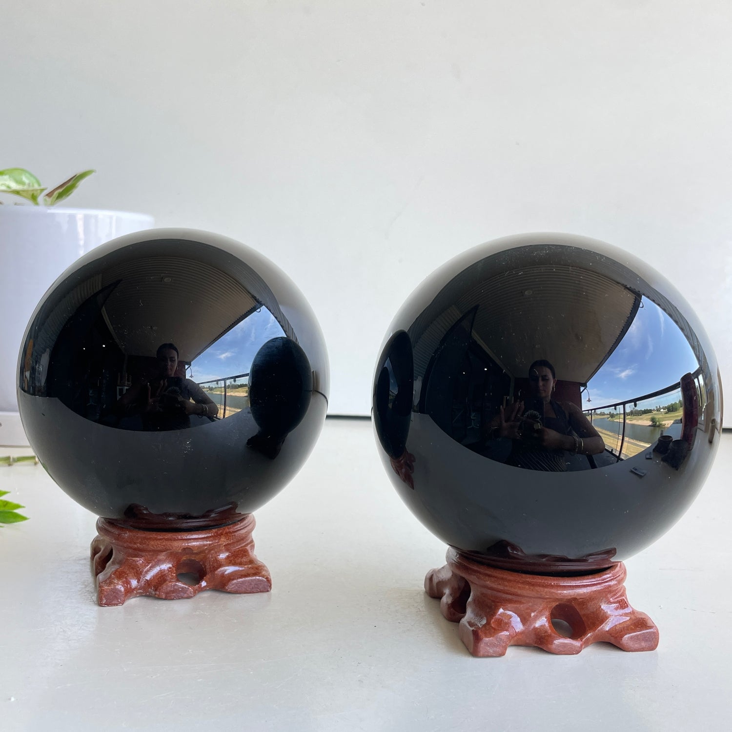 Black Obsidian Sphere 11.5cm
