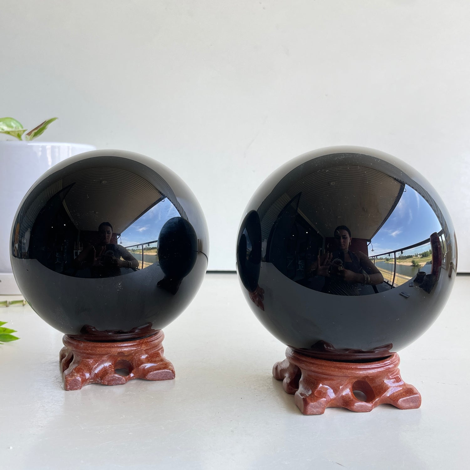 Black Obsidian Sphere 11.5cm