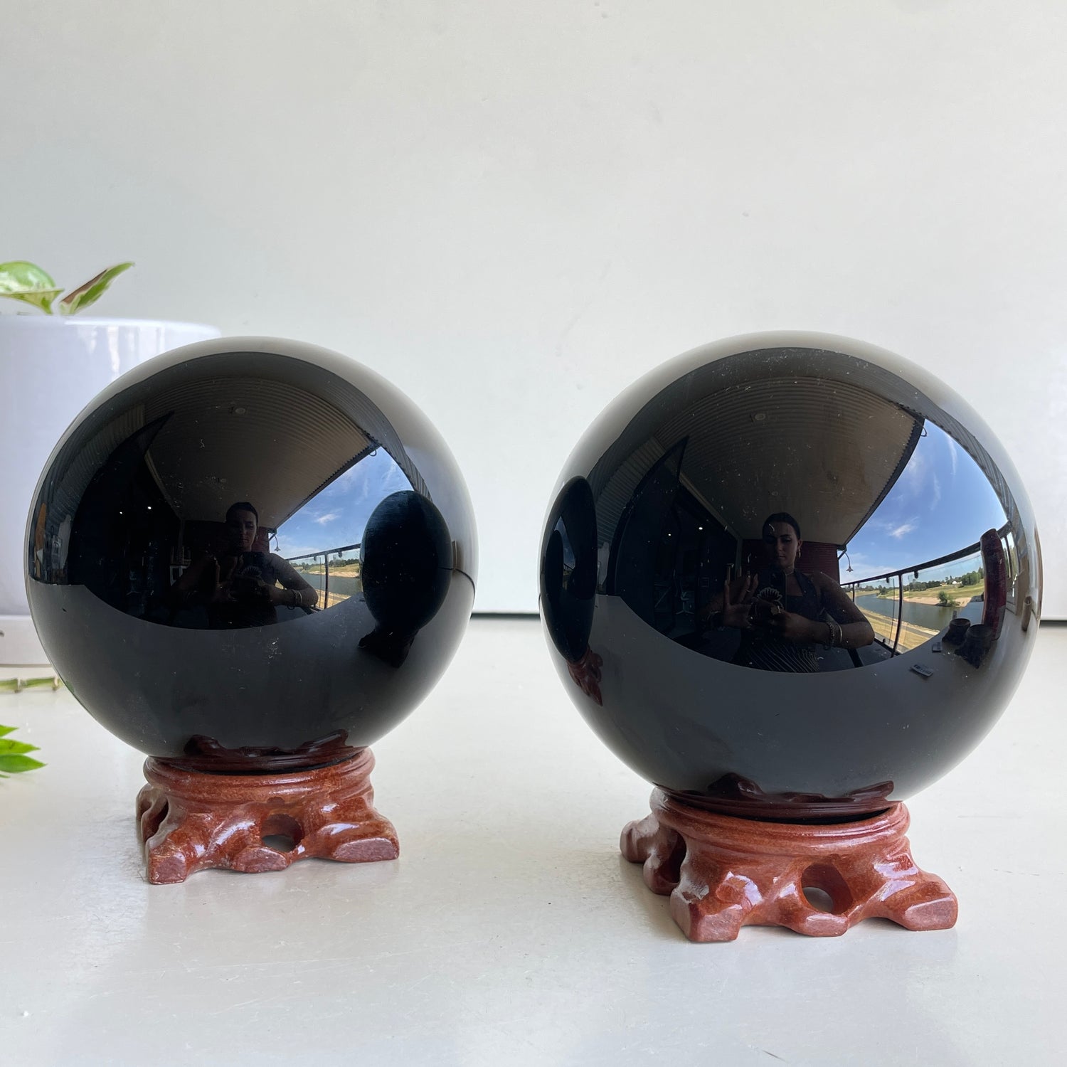 Black Obsidian Sphere 11.5cm