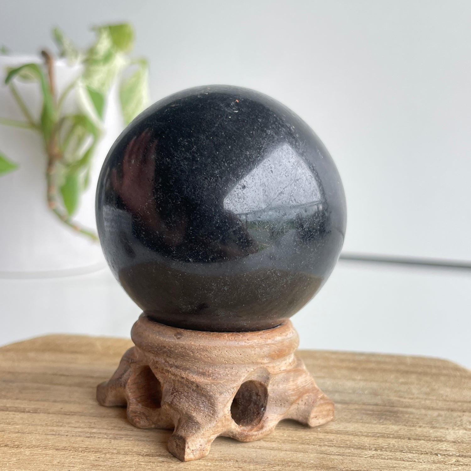 Black Tourmaline Sphere 5.9cm