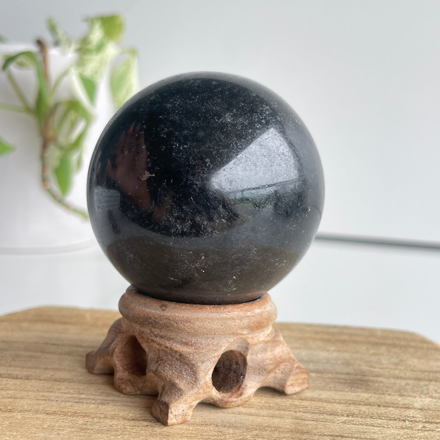 Black Tourmaline Sphere 5.9cm