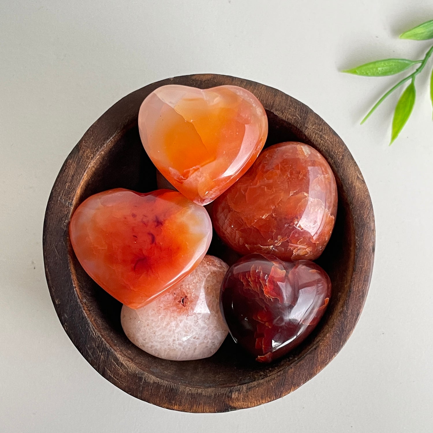 Carnelian Heart Small