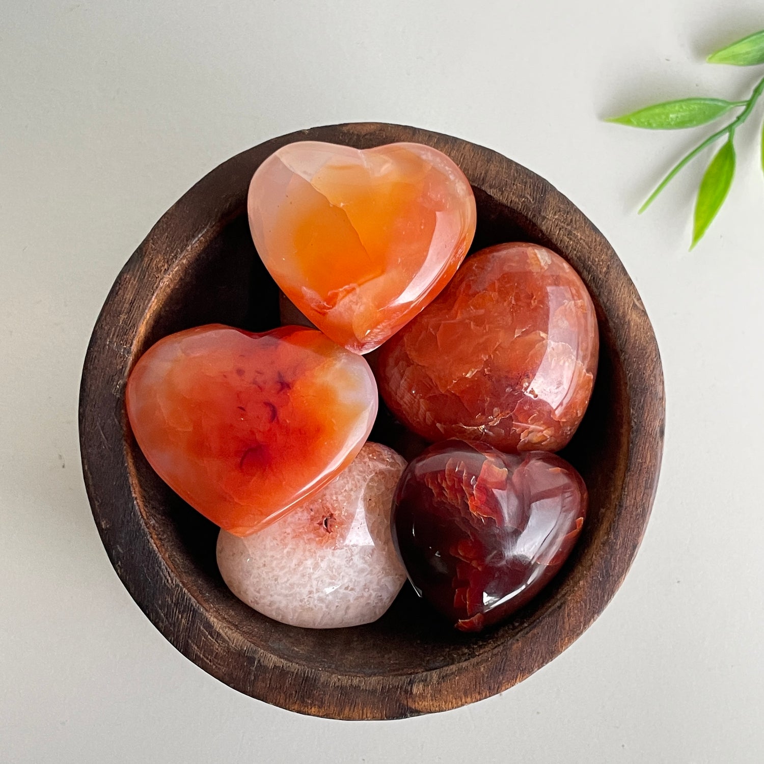 Carnelian Heart Small