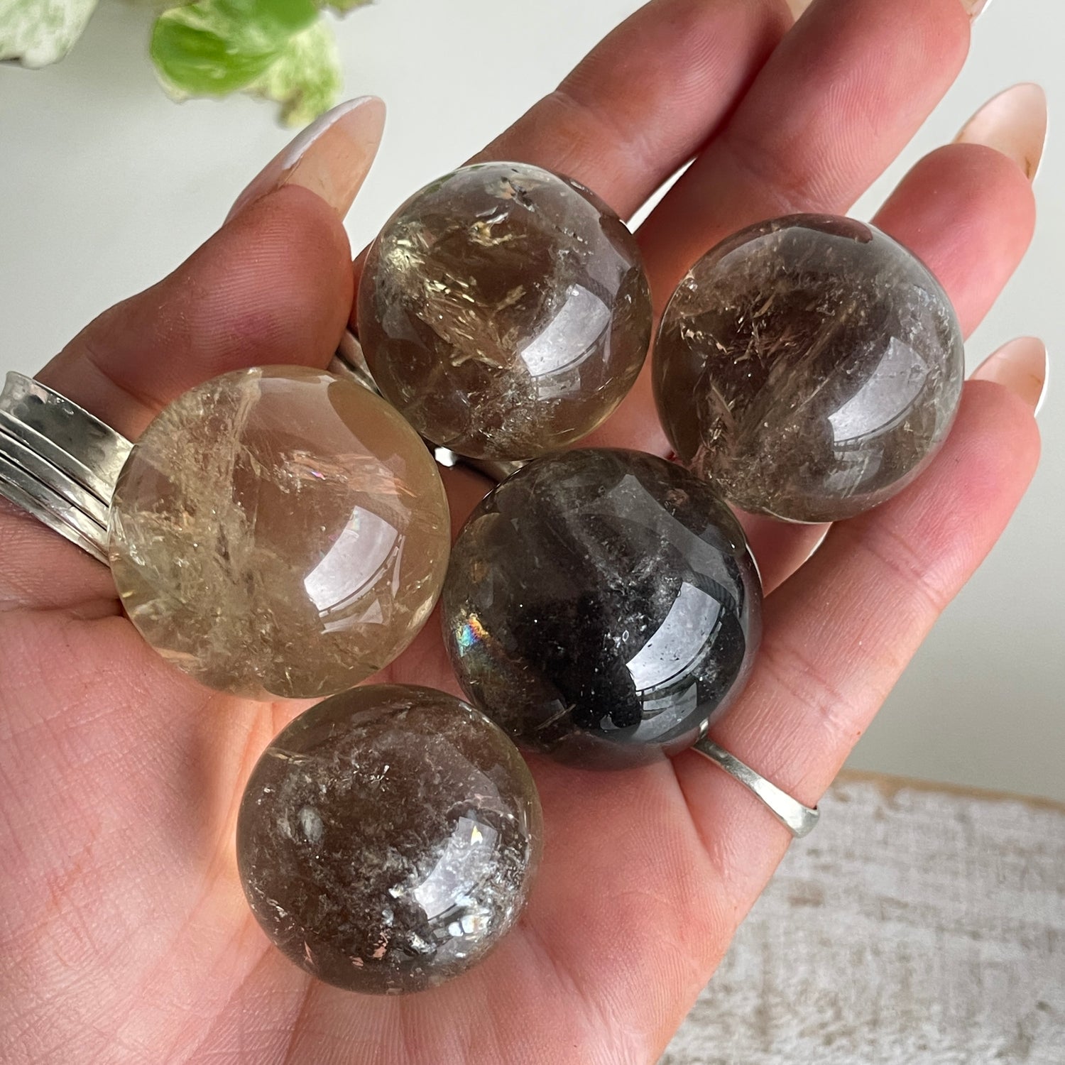 Smoky Citrine Sphere 2.5-3cm