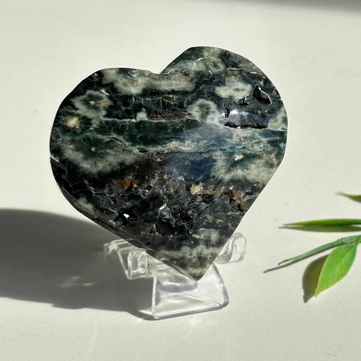 Ocean Jasper Heart 5.9cm