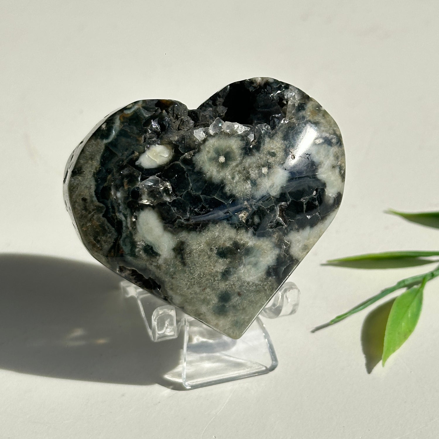 Ocean Jasper Heart 5.5cm