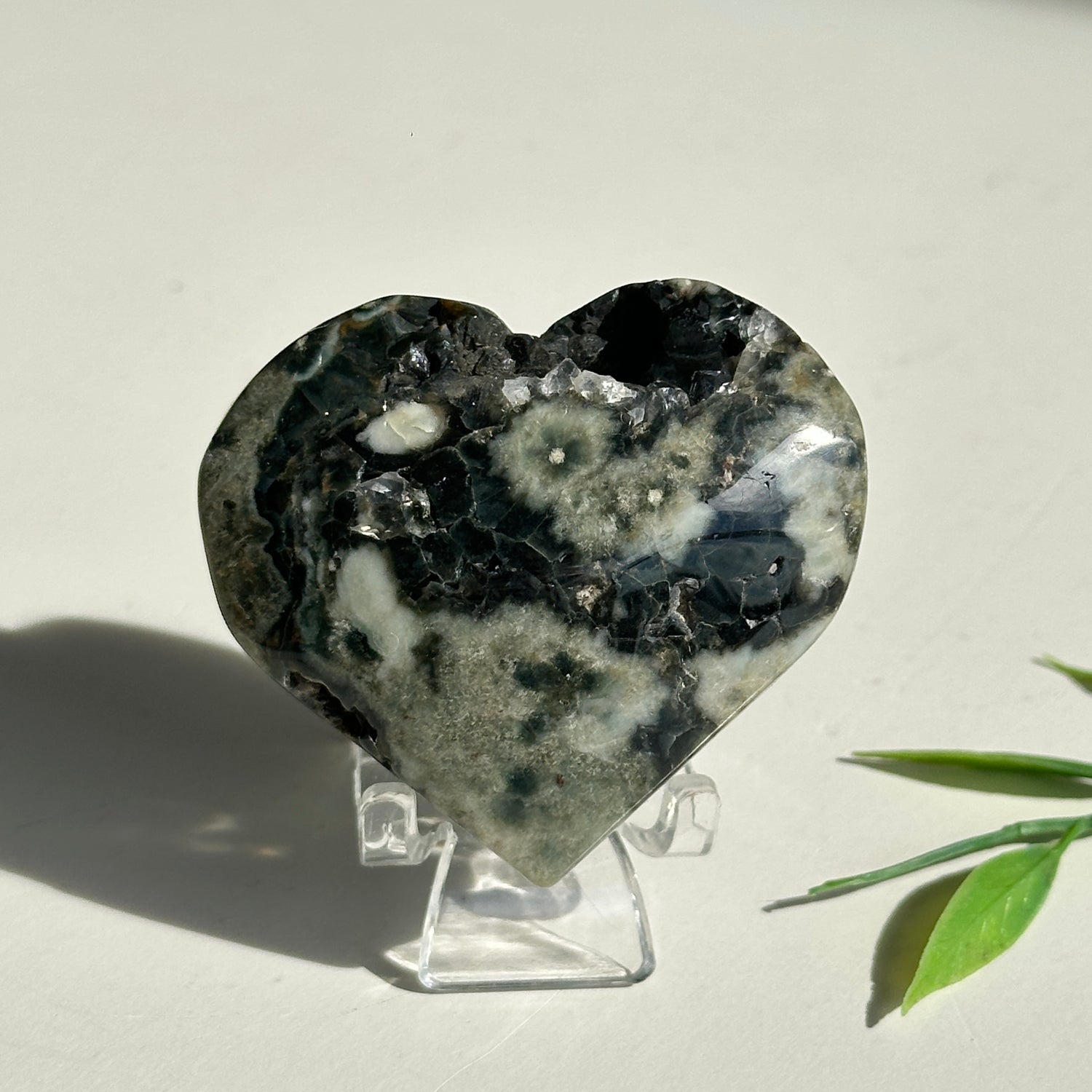 Ocean Jasper Heart 5.5cm