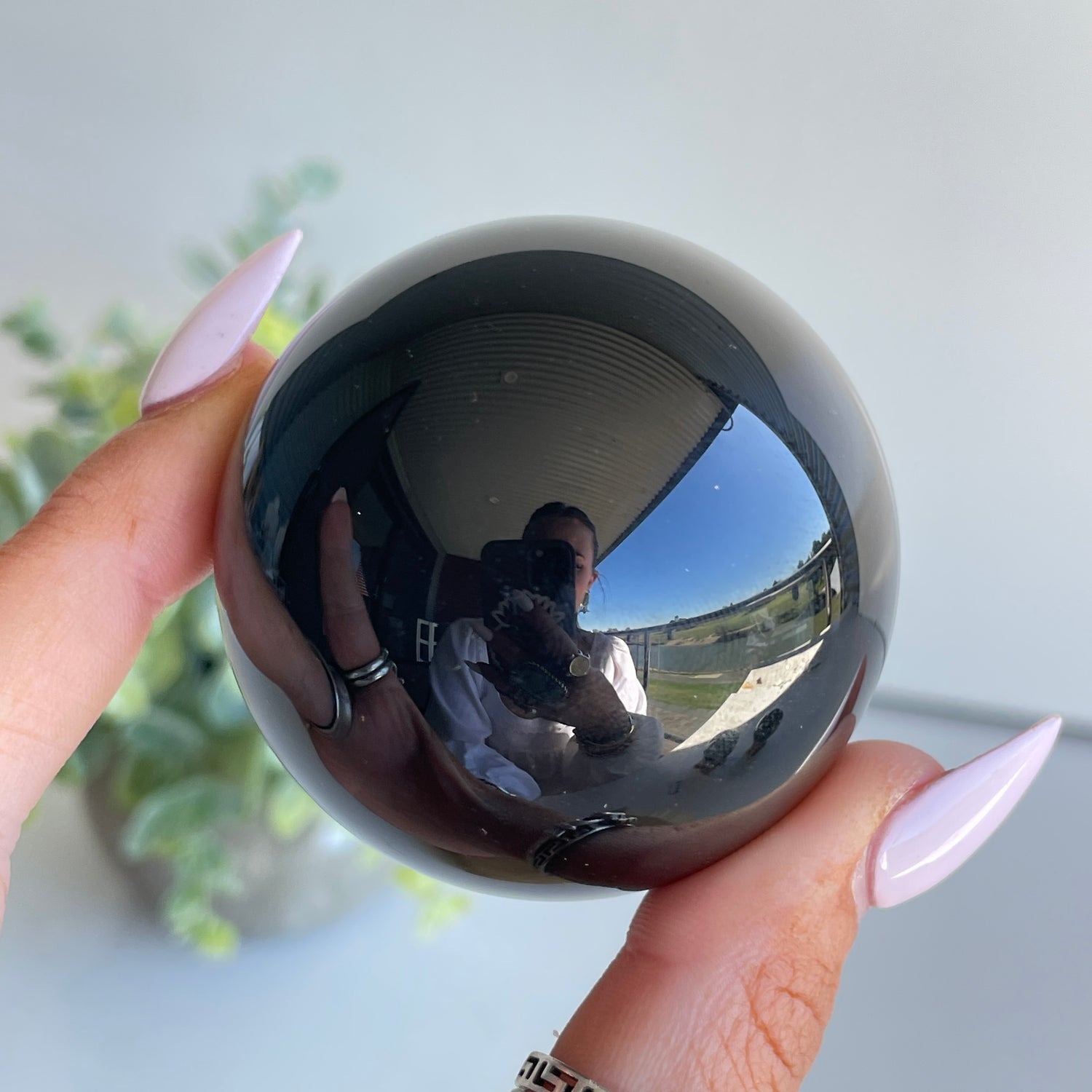 Black Obsidian Sphere 5cm