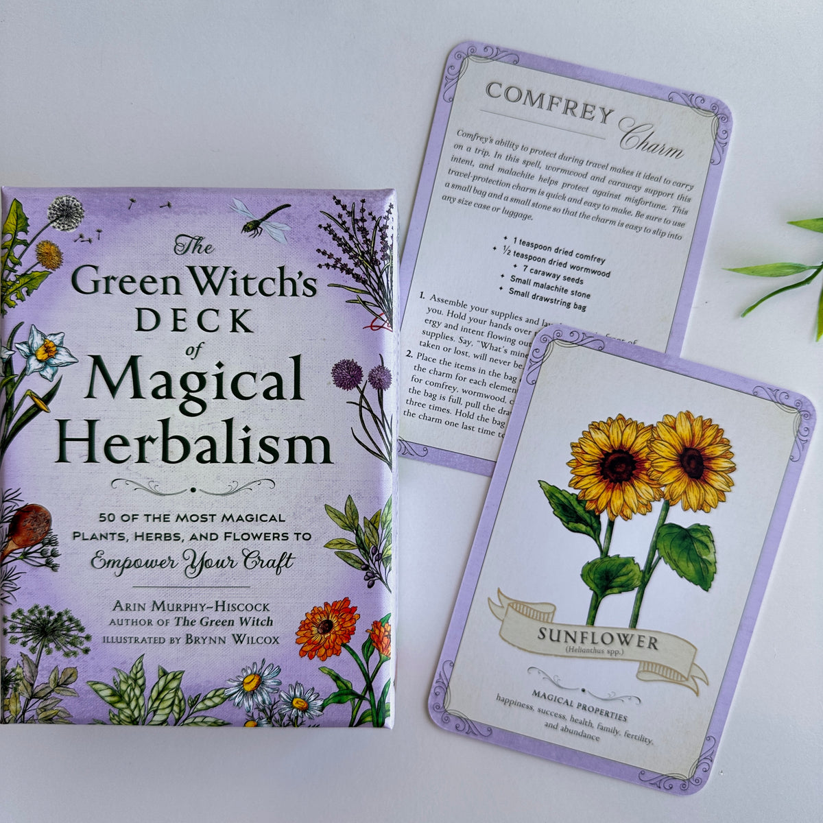 The Green Witch's Deck Of Magical Herbalism Arin Murphy Hiscock