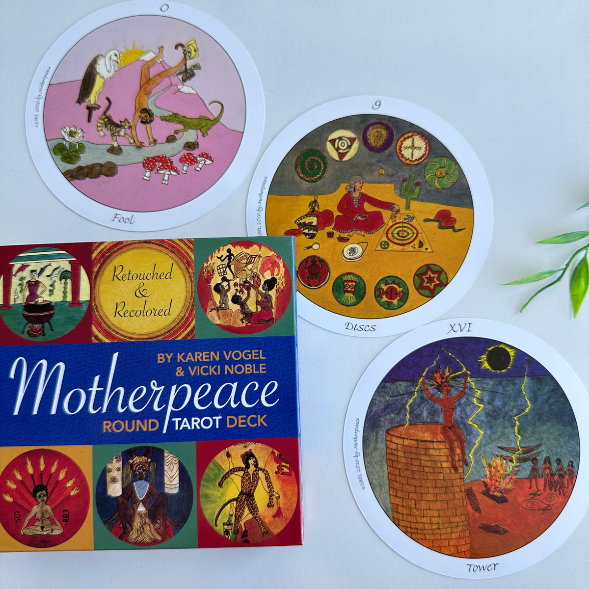 Motherpeace Round Tarot Deck